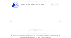 Desktop Screenshot of kardio-vet.de